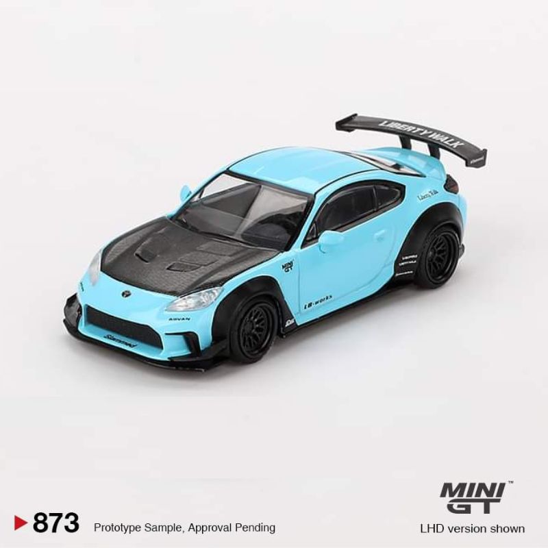 MINI GT Toyota GR86 LB Nation Baby Blue