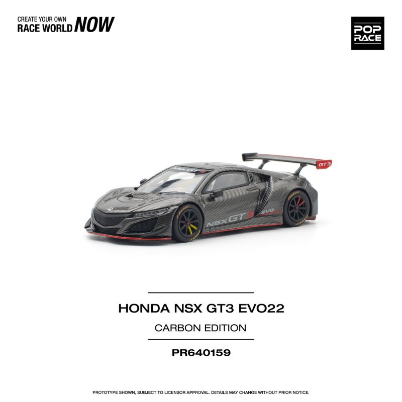 PopRace Honda NSX GT3 EVO22 Carbon Edition