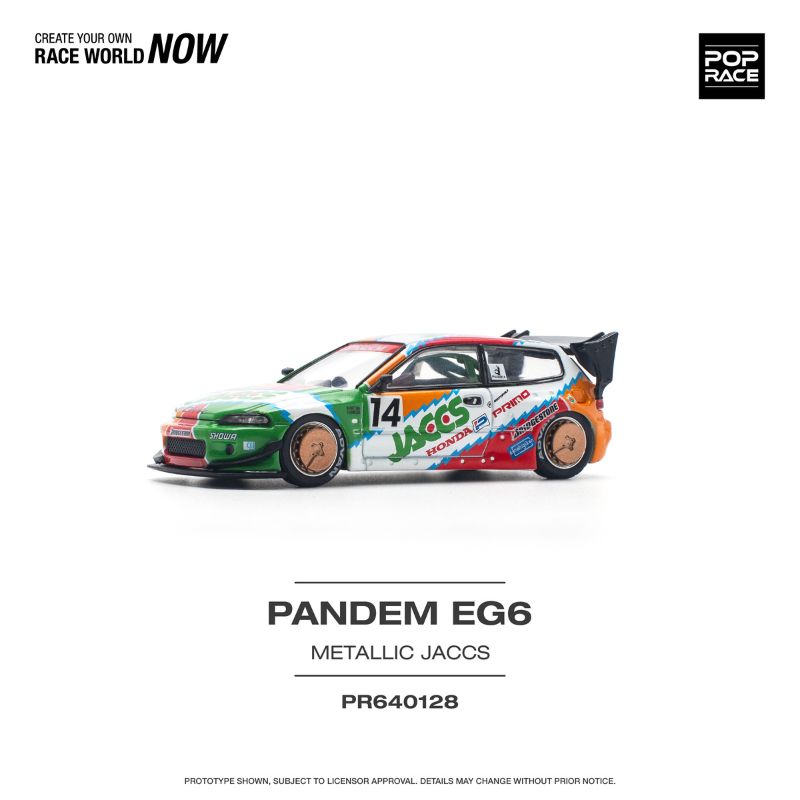 PopRace Pandem Civic EG6 Metallic JACCS