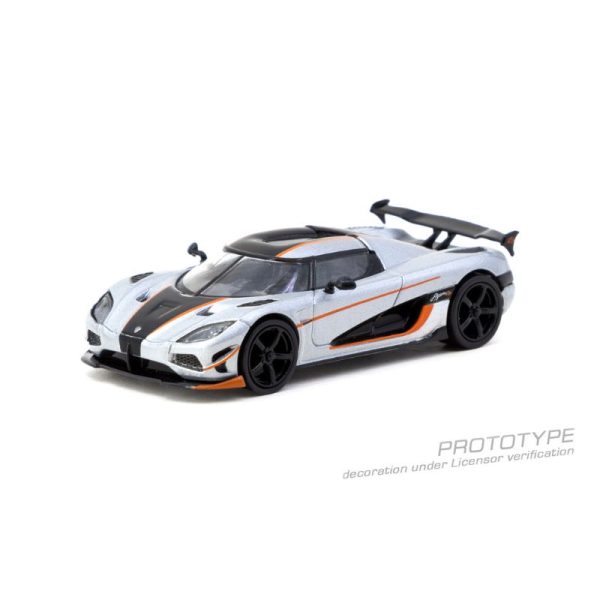 Tarmac Works Koenigsegg Agera RS Moon Silver Black - Image 5
