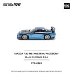 Pop Race Mazda RX7 RE-AMEMIYA Widebody Blue Chrome - Image 3