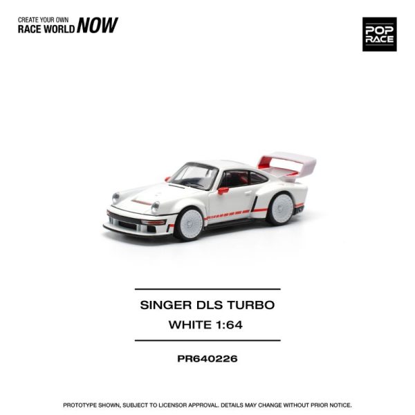 PopRace Singer DLS Turbo (Track) White - Image 2