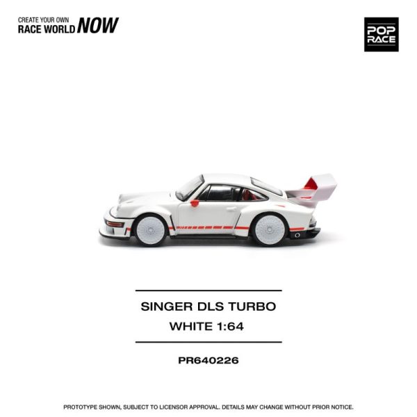 PopRace Singer DLS Turbo (Track) White - Image 4