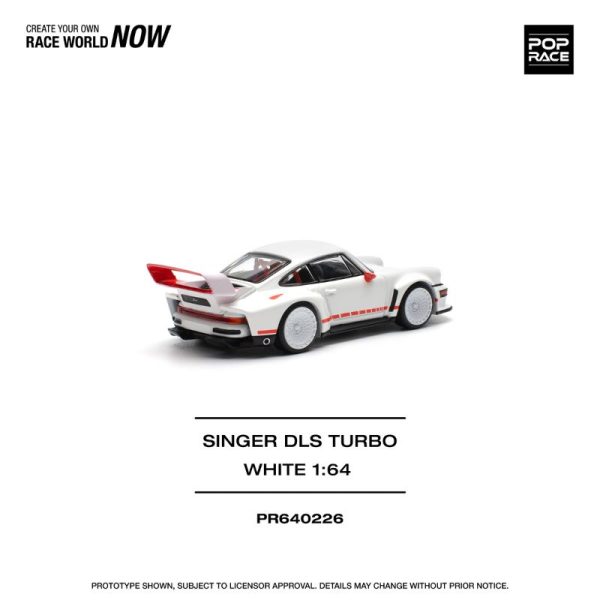 PopRace Singer DLS Turbo (Track) White - Image 3