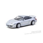 Tarmac Works Porsche 911 GT3 (Type 996) Silver - Image 4