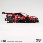 MINI GT Nissan GT-R NISMO #23 MOTUL AUTECH GT-R 2021 SUPER GT SERIES Suzuka winner with Matsuda Figure - Image 2