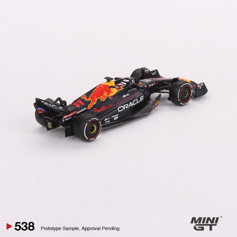 MINI GT Oracle Red Bull Racing RB18 #11 Sergio Perez 2022 Abu