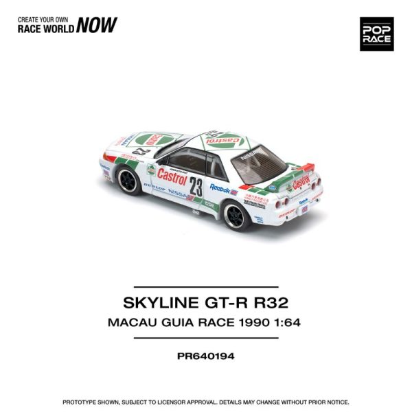 PopRace SKYLINE GT-R R32 MACAU GUIA RACE 1990 WINNER - Image 3