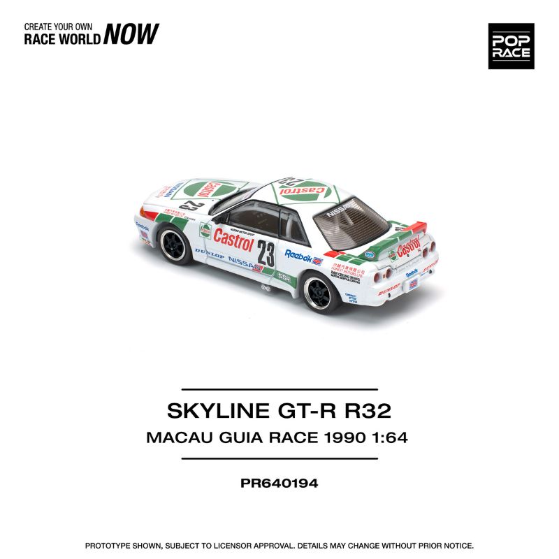 6 PopRace SKYLINE GT-R R32 MACAU GUIA RACE 1990 WINNER - Image 3