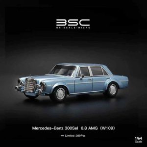 Briscale Model Mercedes Benz 300 SEL 6.8 AMG W109 Blue