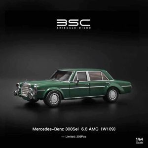 Briscale Model Mercedes Benz 300 SEL 6.8 AMG W109 Green