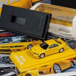 Kyosho Nissan Nismo 400R Yellow With MOTN LED Base