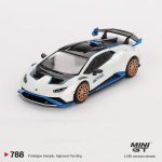 MINI GT Lamborghini Huracan STO Bianco Asopo