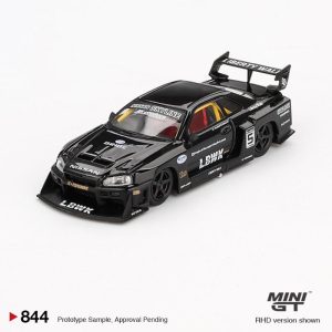 MINI GT Nissan LB-ER34 Super Silhouette SKYLINE Black