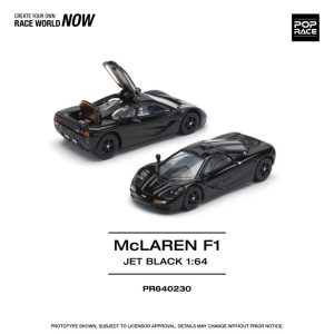 PopRace McLaren F1 Jet Black