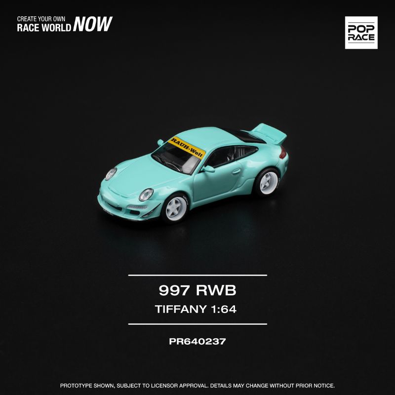 PopRace RWB 997 TIFFANY BLUE