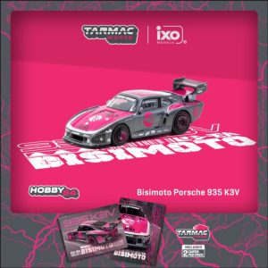 Tarmac Works Bisimoto Porsche 935 K3V with Trading Cards