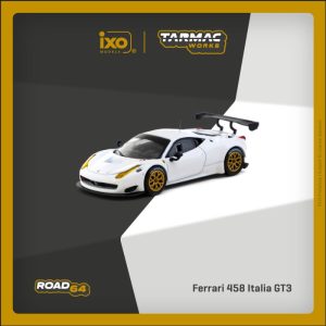 Tarmac Works Ferrari 458 Italia GT3 White