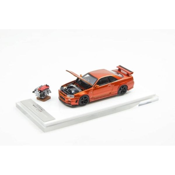 Motorhelix Nissan Skyline GT-R R34 Nismo Z-Tune Sunset Orange - Image 3