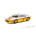 Tarmac Works Ferrari F355 Challenge Shell White Yellow - Image 5