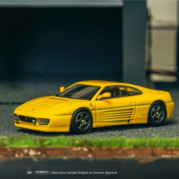 Tarmac Works Ferrari 348 Challenge Yellow - Image 2