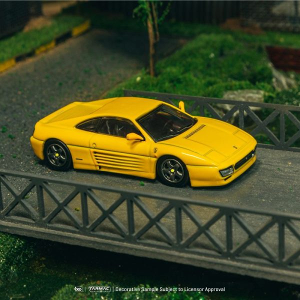Tarmac Works Ferrari 348 Challenge Yellow - Image 3