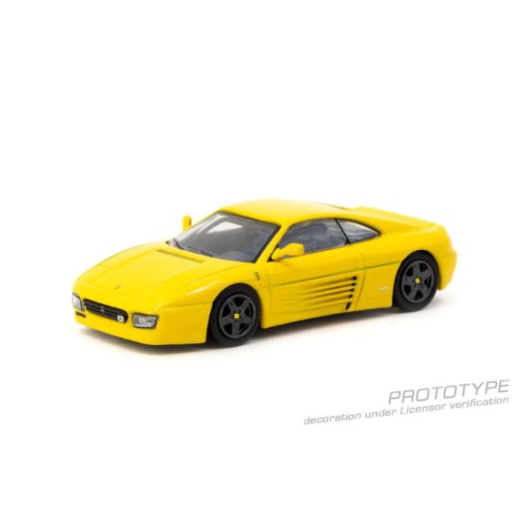 Tarmac Works Ferrari 348 Challenge Yellow - Image 5