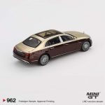 (Pre-Order) MINI GT Mercedes-Maybach S680 Gold Dark Red Metallic (June2025) - Image 2