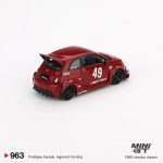 (Pre-Order) MINI GT LB-WORKS Abas Works ABARTH 595 Red (June2025) - Image 2