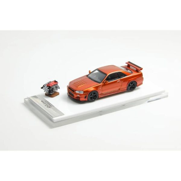 Motorhelix Nissan Skyline GT-R R34 Nismo Z-Tune Sunset Orange - Image 2