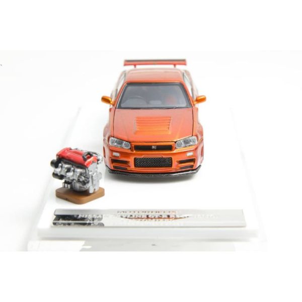 Motorhelix Nissan Skyline GT-R R34 Nismo Z-Tune Sunset Orange - Image 6