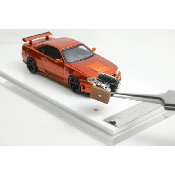 Motorhelix Nissan Skyline GT-R R34 Nismo Z-Tune Sunset Orange - Image 7