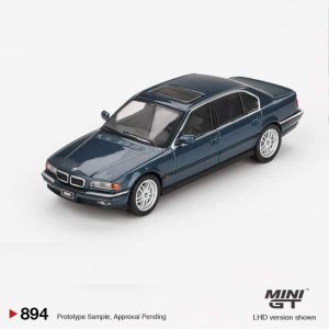 MINI GT BMW 750IL Sorrento Blue Metallic