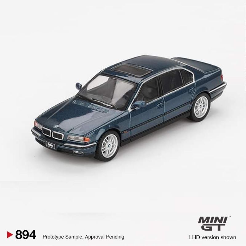 MINI GT BMW 750IL Sorrento Blue Metallic