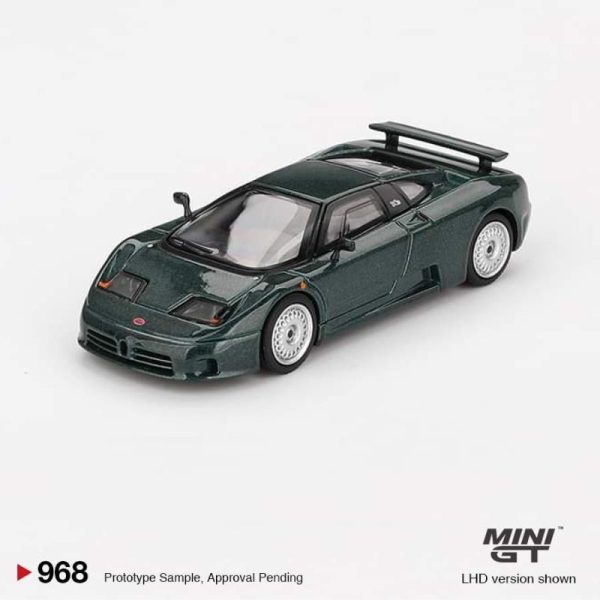 MINI GT Bugatti EB110 GT Verde Scuro