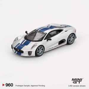 MINI GT Jaguar C-X75 Silver