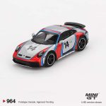 MINI GT Porsche 911 Dakar Ice Grey Metallic Rally 1974