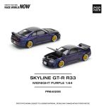PopRace SKYLINE GT-R R33 NISMO MIDNIGHT PURPLE