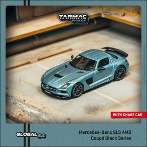 Tarmac Works Mercedes-Benz SLS AMG Coupé Black Series Matte Blue