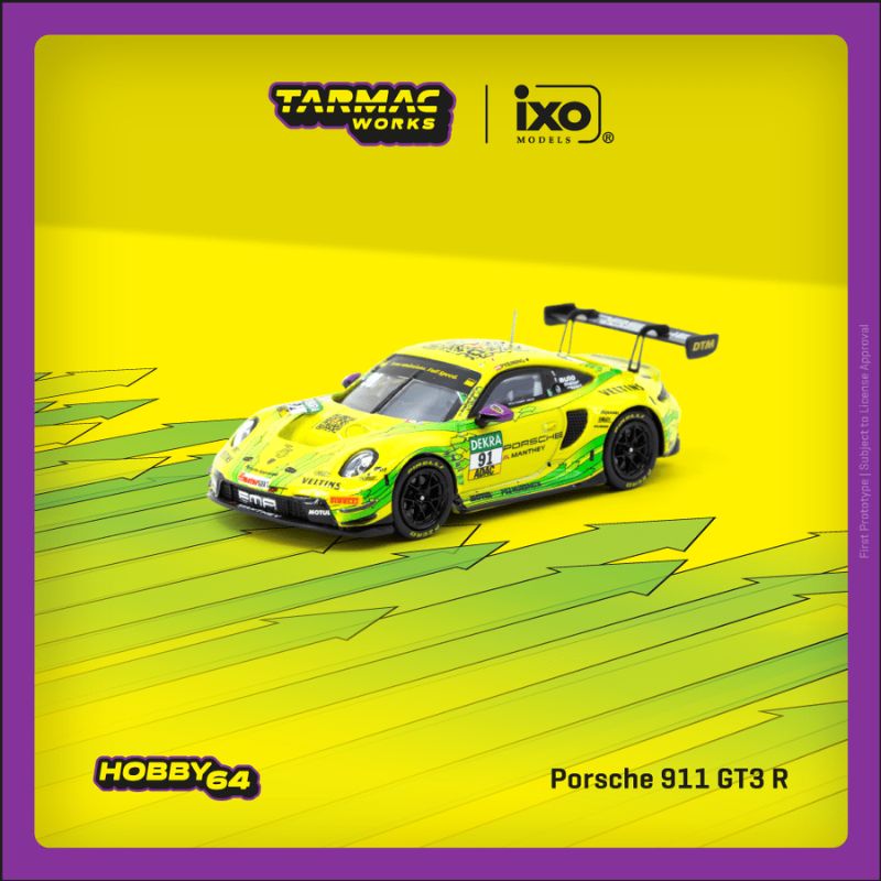 Tarmac Works Porsche 911 GT3 R DTM Champion 2023