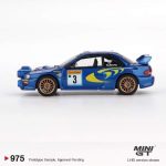 MINI GT Subaru Impreza WRC98 1998 Rally Monte-Carlo 3rd Place #3 - Image 3