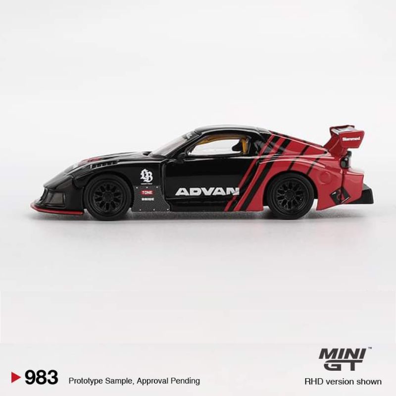 LBWK限定 MINI GT RX-7 ADVAN アバルト MINIGT 1/64 MINI GT Mazda RX-7 LB-Super Silhouette ADVAN / LB