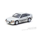 Tarmac Works HONDA Ballade Sports MUGEN CR-X PRO Silver with Trading Cards - Image 5
