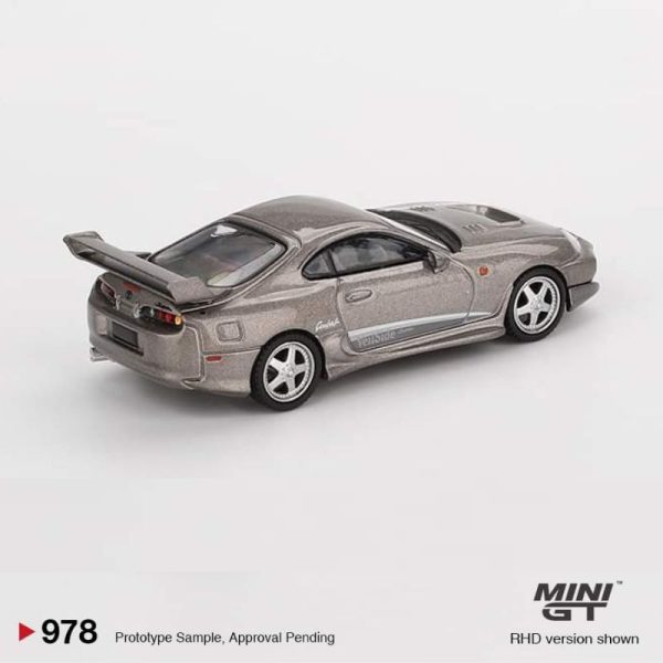(Pre-Order) MINI GT Toyota Supra VeilSide Combat V-II Combat Grey (Sept2025) - Image 2
