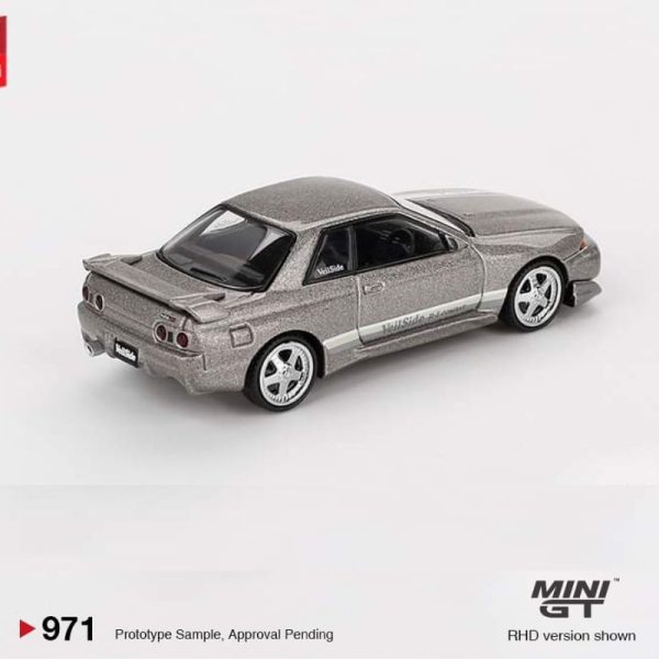 MINI GT Nissan Skyline GT-R (R32) Veilside Combat C-I Veilside Combat Grey - Image 2
