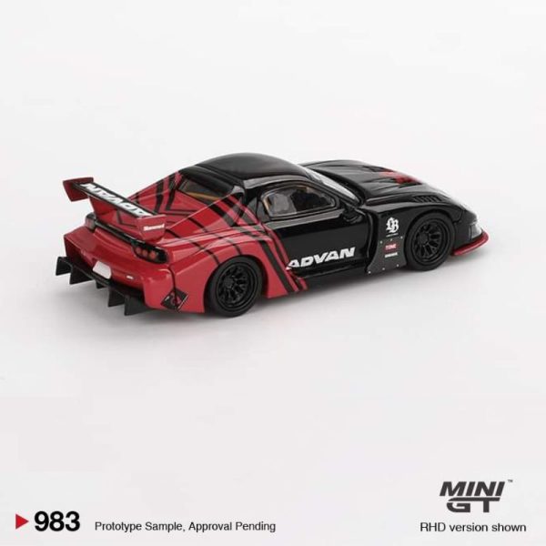 MINI GT Mazda RX-7 LB-Super Silhouette Advan - MINIATURE TOY SHOP
