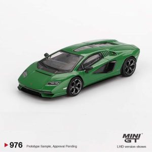 MINI GT Lamborghini Countach LPI 800-4 Verde Medio