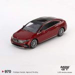 MINI GT Mercedes-Benz EQS 580 4MATIC Red Metallic