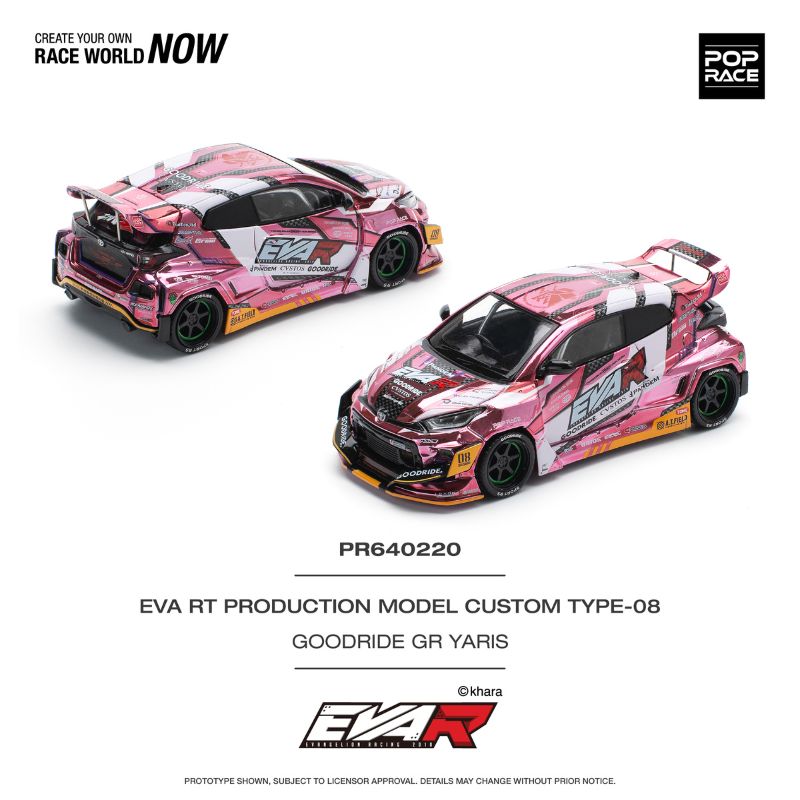 Pop Race EVA RT Production Model Custom TYPE-08 GOODRIDE GR YARIS