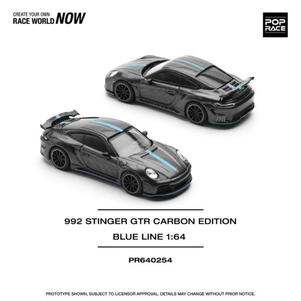 Pop Race Stinger GTR Carbon Edition (Blue Line)